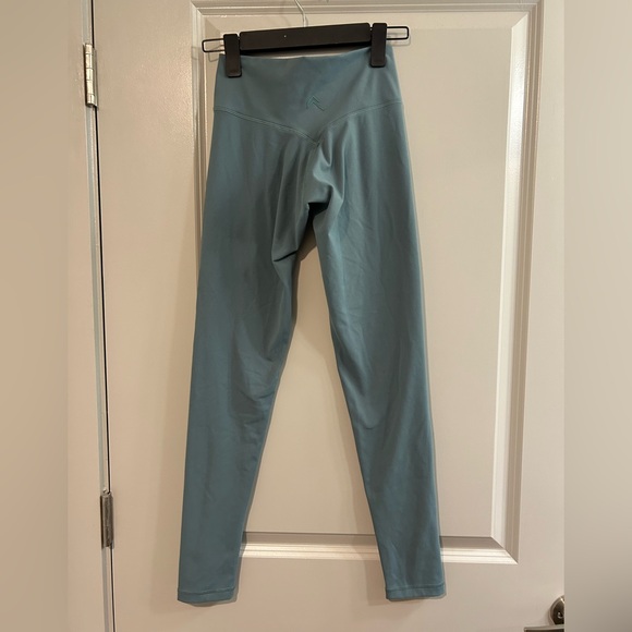 Oner Active Women's Set of 2 Leggings in Pale Green and Light Blue - Picture 3 of 8